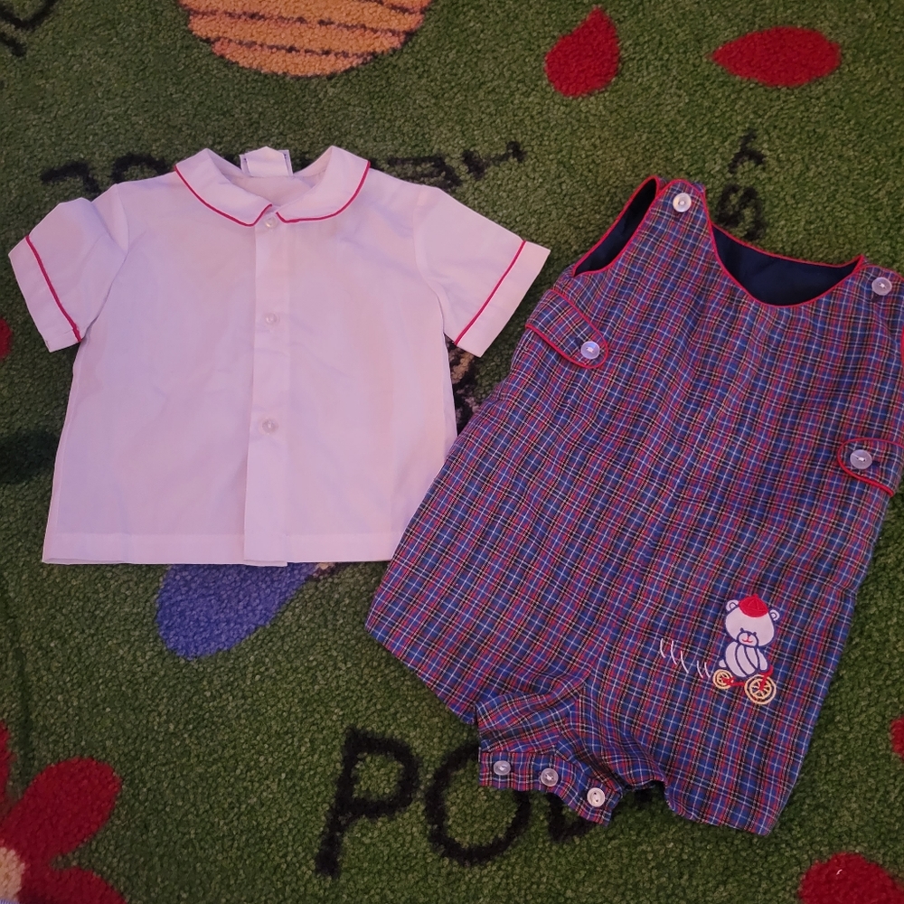 Vintage Baby Outfit Petit Ami Size 6 Months